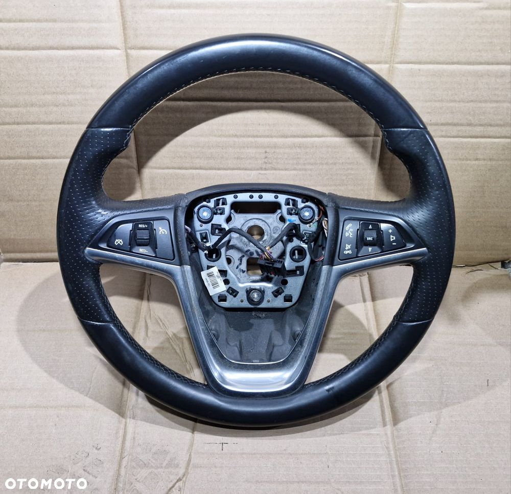 Kierownica skórzana skora Opel Insignia A multifunkcja