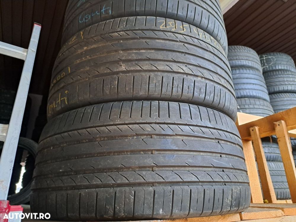 4 anvelope 295/40 R21 Continental profil 6mm - 3
