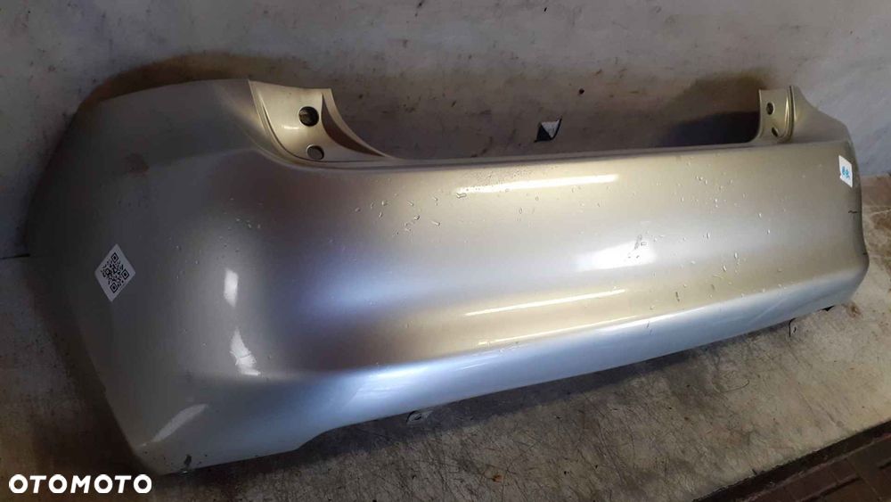 ^ ZDERZAK TYŁ TYLNY TOYOTA AURIS I 1 1C0 SREBRNY - 4