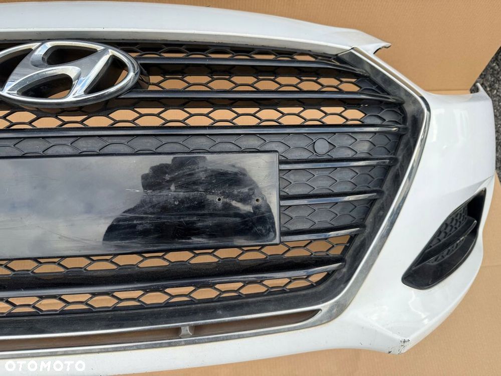 ZDERZAK Hyundai i40 LIFT 2016 ORYGINAŁ BEZ LED BEZ PDC KOMPLETNY - 9