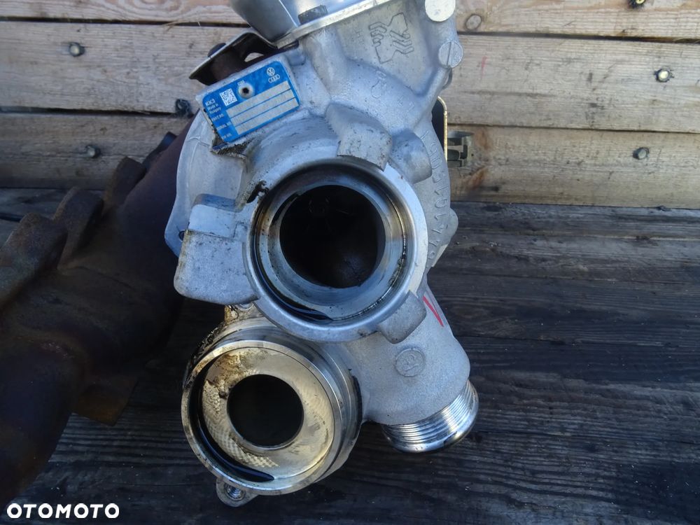 TURBOSPRĘŻARKA Z KOLEKTOREM WYDECHOWYM VW AUDI SKODA 04L253016F 04L971501C - 5