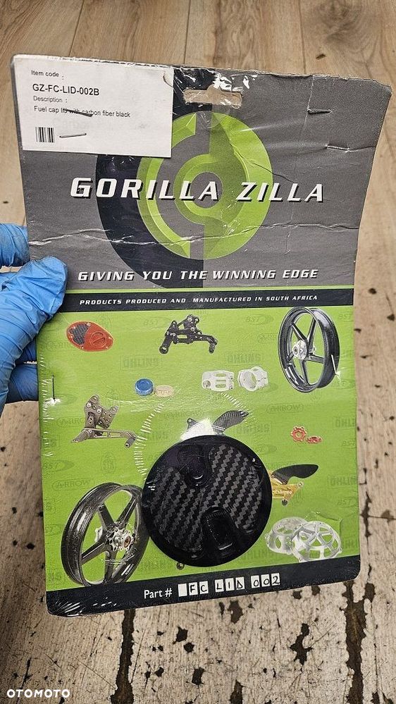 Korek wlewu paliwa Carbon Gorilla Zilla GZ-FC-LID-002B - 4