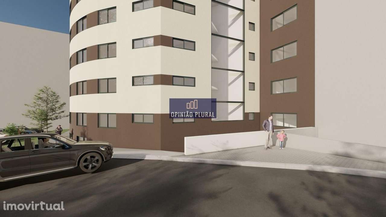 Elegante Apartamento T2 Moderno Novo à Venda em Vilar do Paraíso - Grande imagem: 4/16