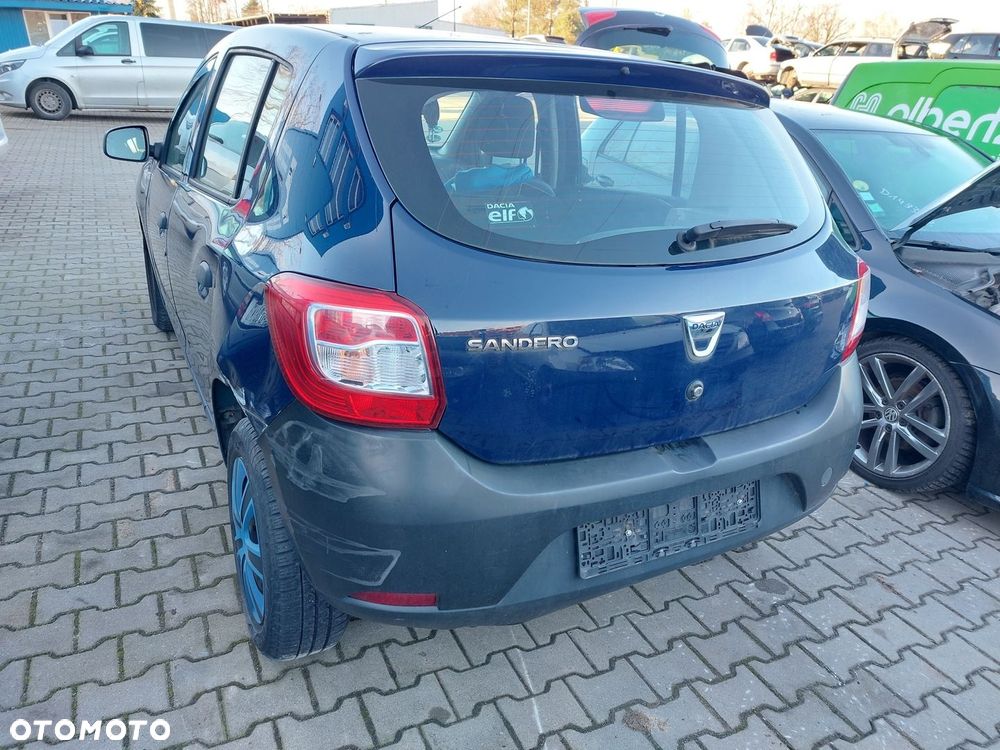 Dacia Sandero II pas tylny wanna