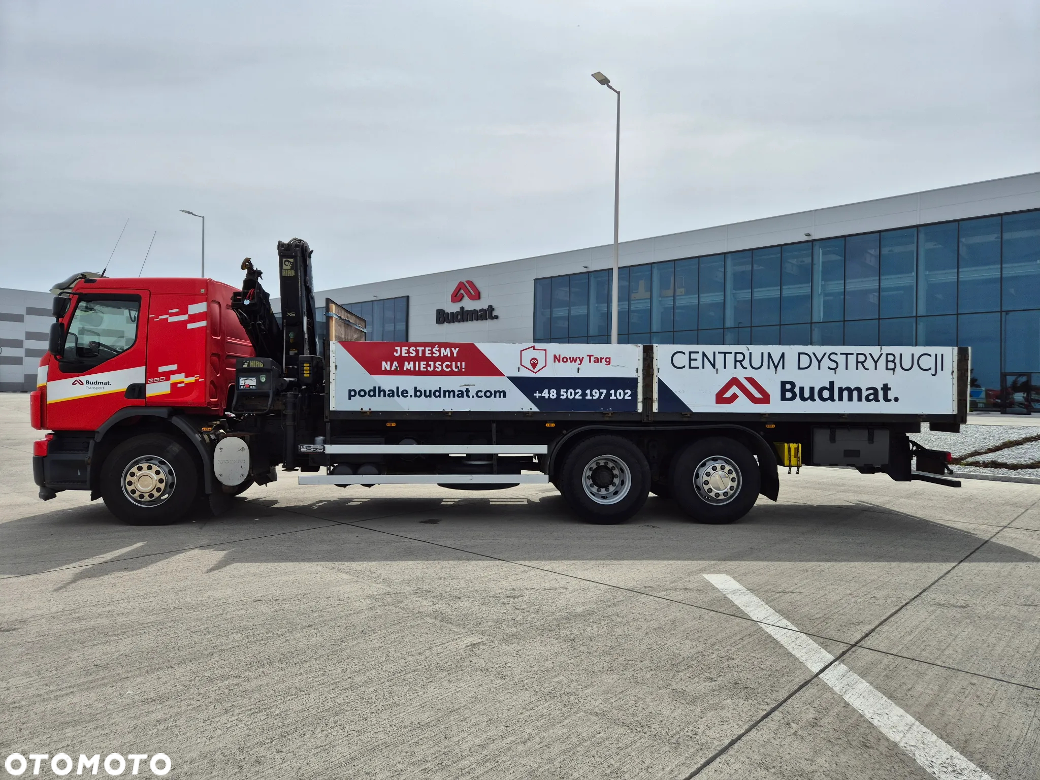 Volvo FE280  6x2  Żuraw HDS HIAB 166 Duo - 5