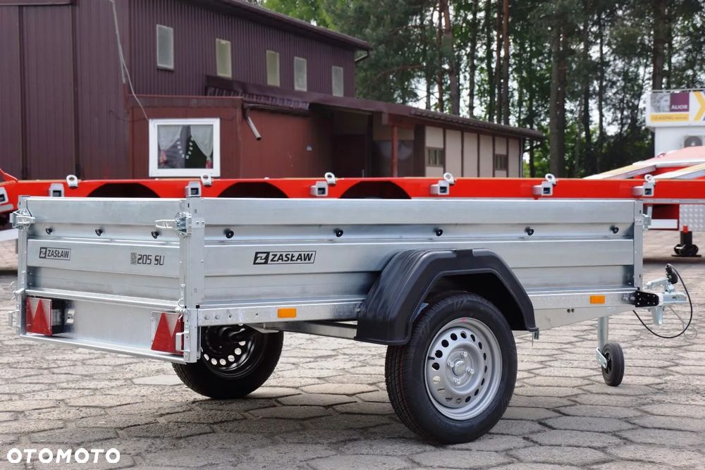 Zaslaw 1 oś, przyczepa samochodowa Ład 600 KG !