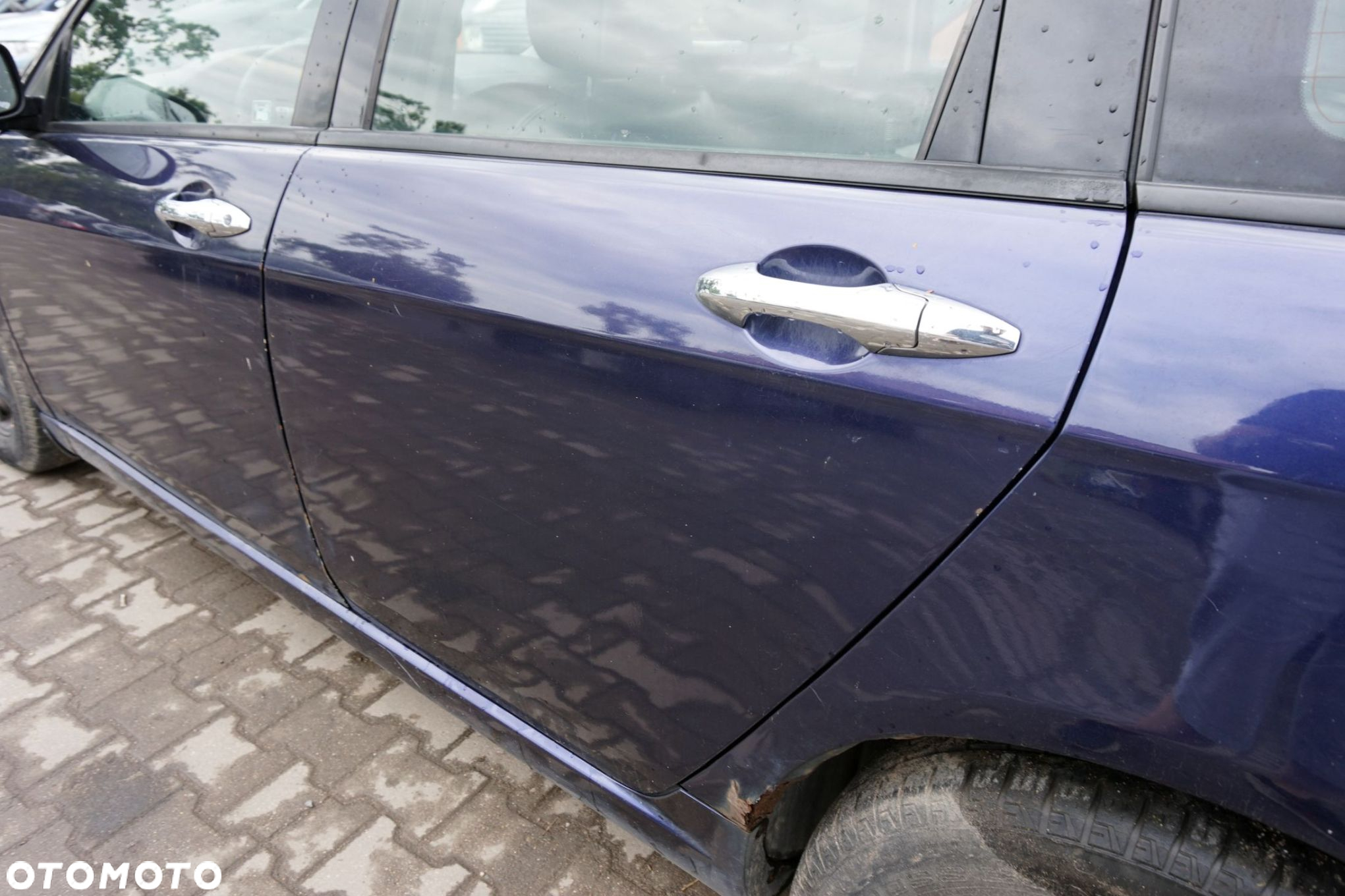 DRZWI TYLNE LEWE ACCORD VII KOMBI B502P  GRANATOWY HONDA 2002-2005 - 4