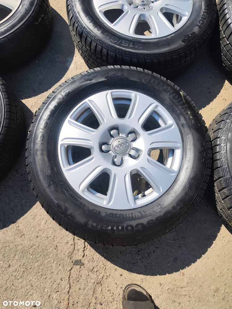 5x112 Alufelgi Felgi Aluminiowe Oryginalne 16 Koła Zimowe Zima AUDI Q3 8U0 VW TIGUAN SEAT SKODA 6,5mm Legnica ALU-RAD 215/65 - 21