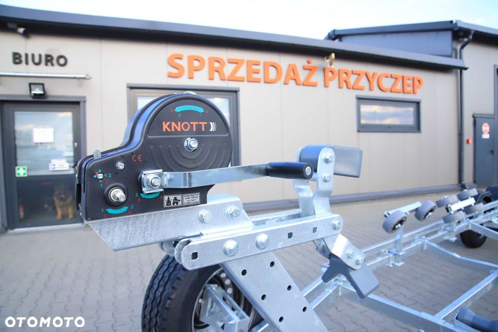 Lorries Przyczepa Podłodziowa PP35-8825 Do Łodzi Max 8,6 M DMC 3500 kg Tylne Lampy LED - 6