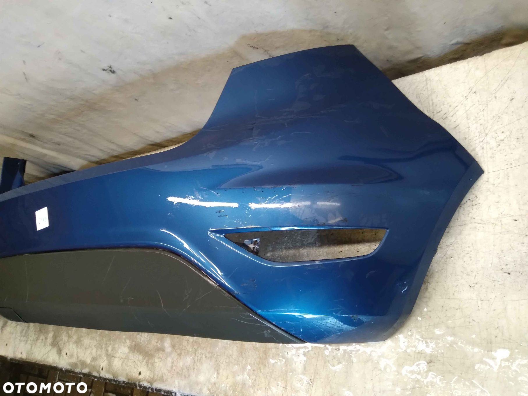 ^ ZDERZAK TYŁ TYLNY DO FORD FIESTA MK7 7 VII NIEBIESKI GRANATOWY - 4