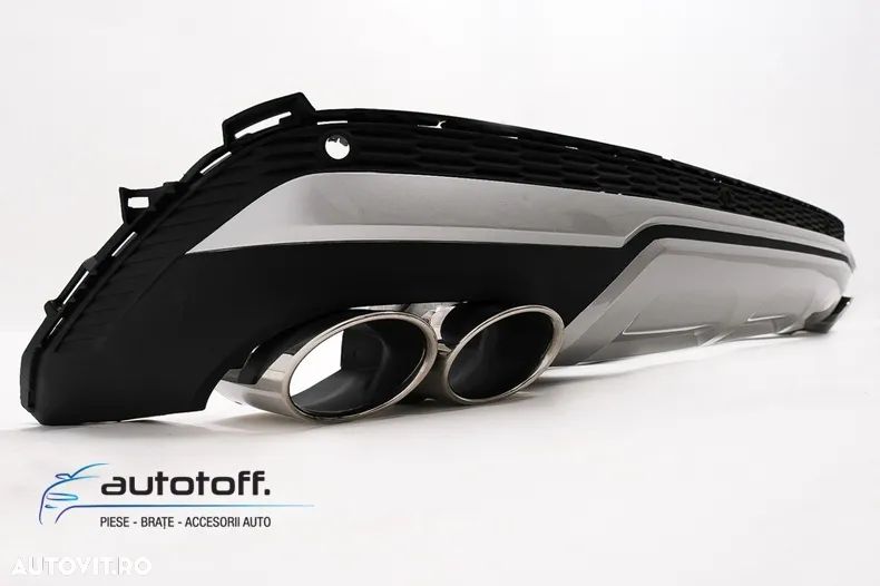 Difuzor bara spate compatibil Audi Q7 4M SUV Facelift (2020+) - 3