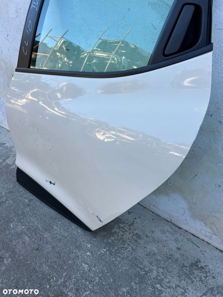 RENAULT CLIO IV 4 DRZWI TYLNE TYŁ LEWE KOMPLETNE DEMONTAŻ HATCHBACK - 3