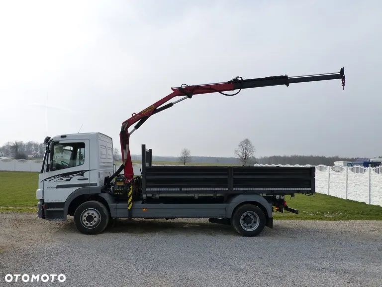 Mercedes-Benz ATEGO 1224 HDS PALFINGER PK450L/ DŹWIG / ŻURAW / NOWA 3-STRONNA WYWROTKA / KIPER / EURO 5 / DMC 11.990 KG / ŁADOWNOŚĆ 6.800 KG / DŁ. 4.50 M / 10 EUROPALET/ STAN IDEALNY / OKAZJA - 17