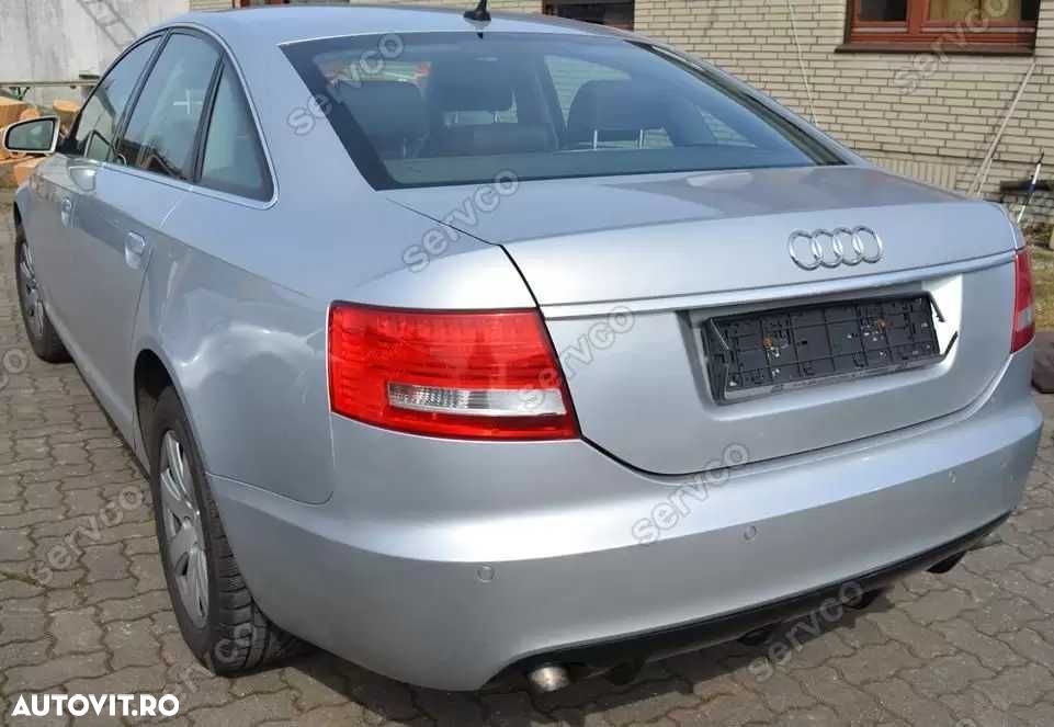 Prelungire spoiler tuning sport bara spate Audi A6 C6 4F Sedan S line RS6 S6 2004-2008 ver1 - 1