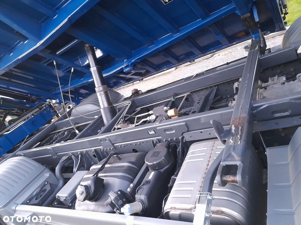 Mercedes-Benz ATEGO 1223K 6 - cylindrów!!  FABRYCZNA WYWROTKA MAILLER Kiper + HDS Dzwig żuraw Palfinger 5+6 funkcja, DODATKOWE zasilanie hydrauliczne przyczepy PRZYCZEPA 16 ton!!! Pełny serwis ASO ORYGINALNY Potwierdzony przebieg 126000km - 6