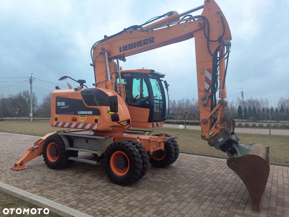 Liebherr Liebherr A 918 COMPACT / BEZ DPF I ADBLUE / SPROWADZONA / KOPARKA KOŁOWA / 10 000 MTG / KOMPLET ŁYŻEK / - 6