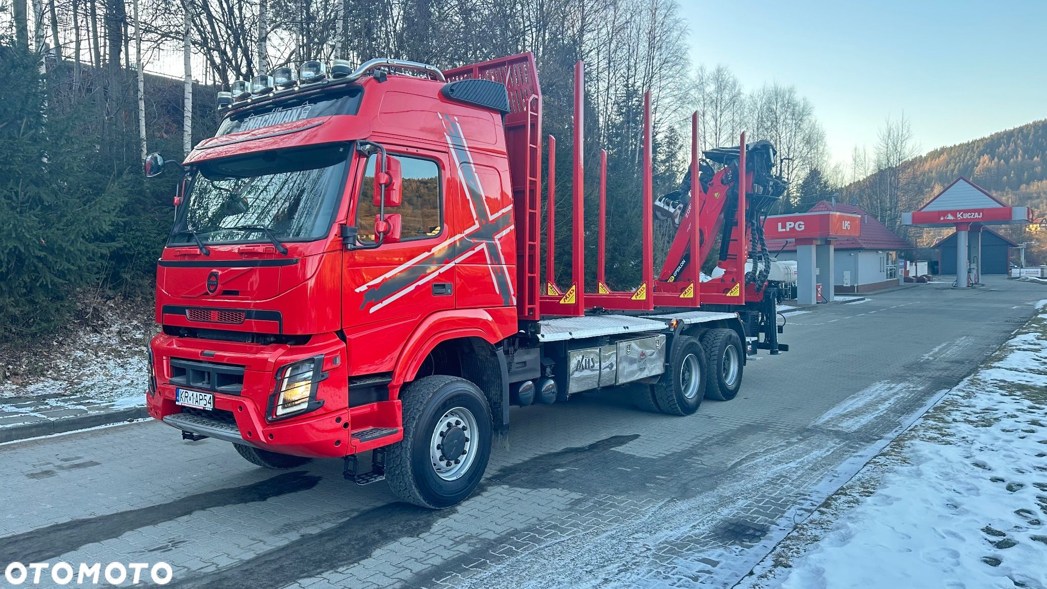 Volvo FMX 540 6x6 do drewna - 1