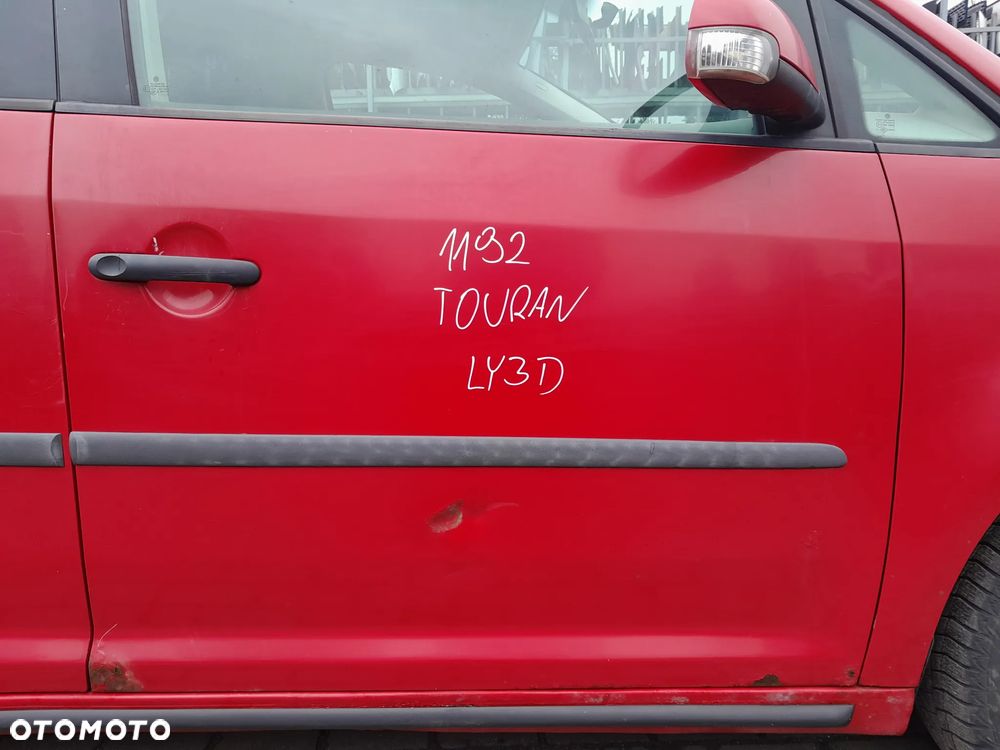 VW TOURAN DRZWI PRAWE PRZEDNIE PRAWY PRZÓD KOLOR: LY3D - 1