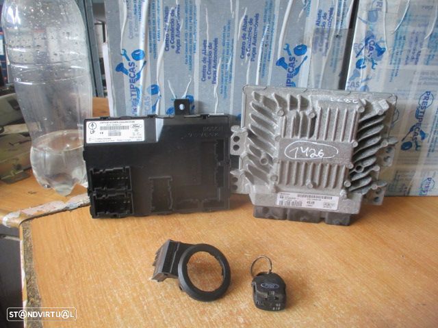 Centralina 8V2112A650EB  8V5115K600CF 8A6T15607AB FORD FIESTA 2009 1.4TDCI 70CV 0P CONTINENTAL - 1