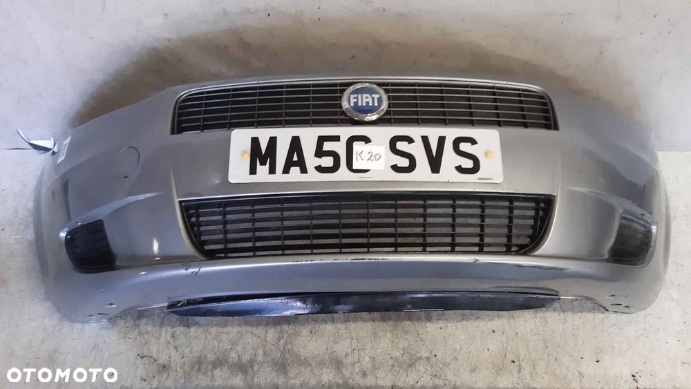 + ZDERZAK PRZÓD PRZEDNI DO FIAT GRANDE PUNTO 2 II 595/A SZARY - 1