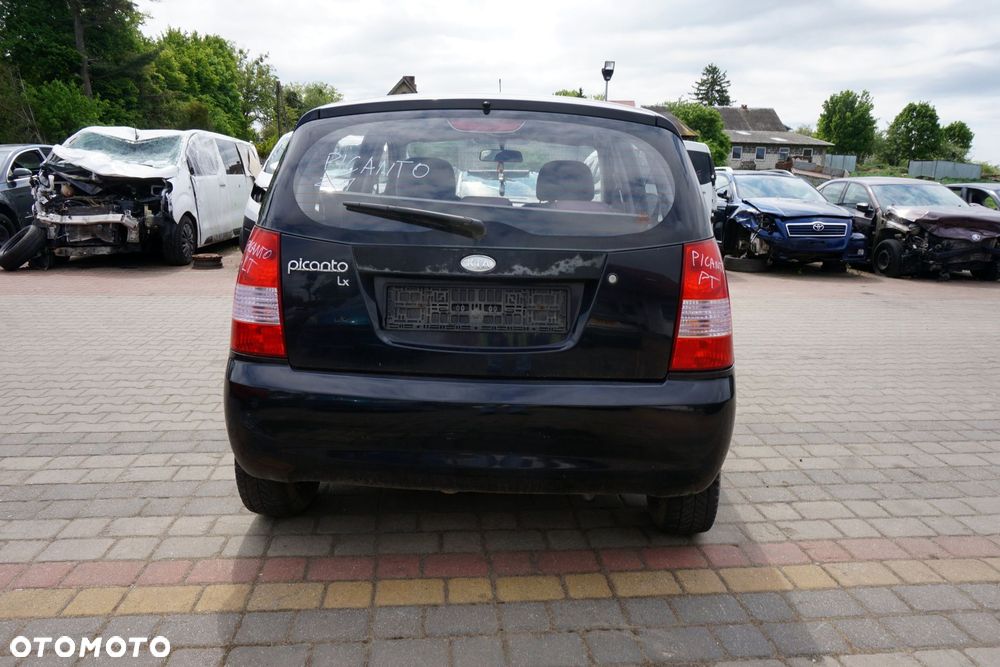 KIA PICANTO I 2006 Z1 1.1 12V G4HG 65KM M5167 CZARNY na części - 4
