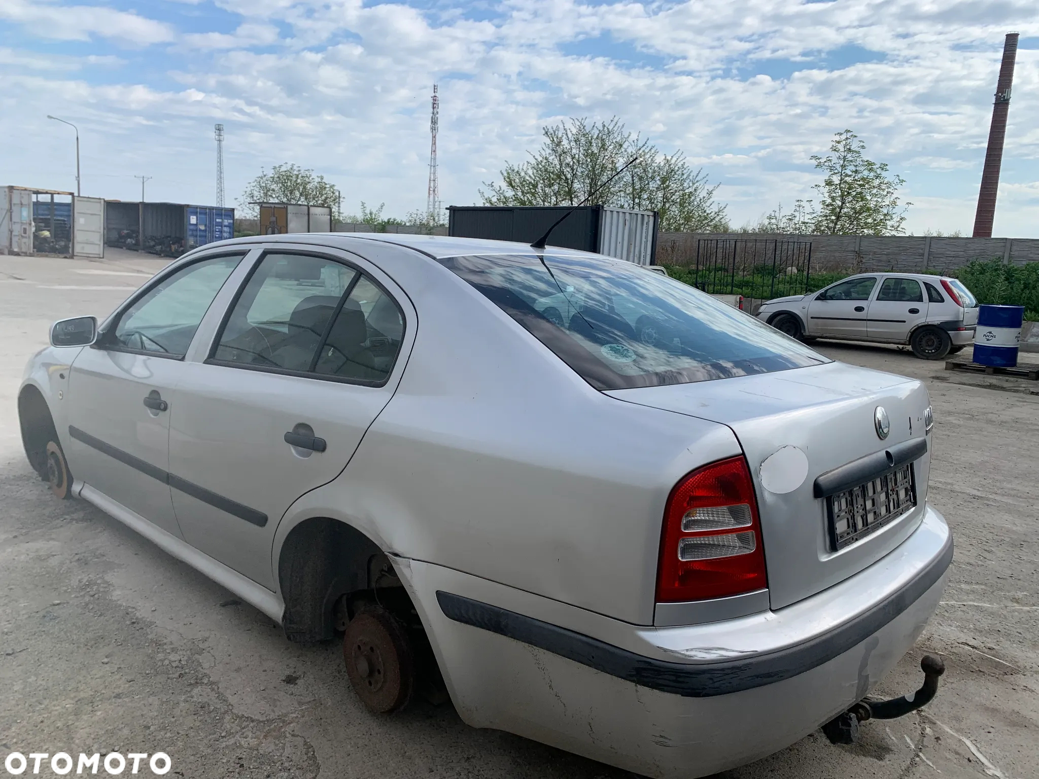 SKODA OCTAVIA 2000 1.9 TDI ALH *SAMOCHÓD NA CZĘŚCI* 525 MASKA LAMPA DRZWI LUSTERKO ZDERZAK GRILL BŁOTNIK KLAPA BELKA PRAWE LEWE PRZÓD TYŁ - 4