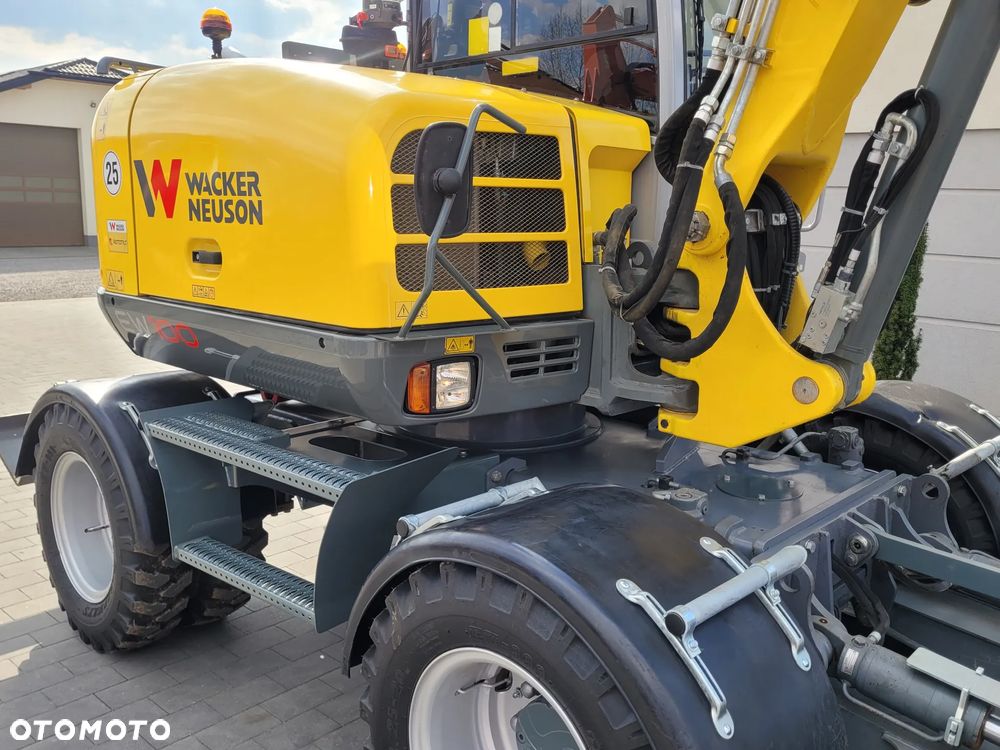 Wacker Neuson EW100 / ROTOTILT / 3 łyżki + widły / - 14