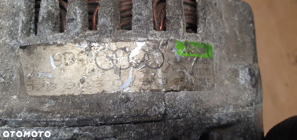 Alternator prądnica Audi A4 B5 2.6 078903015D - 10