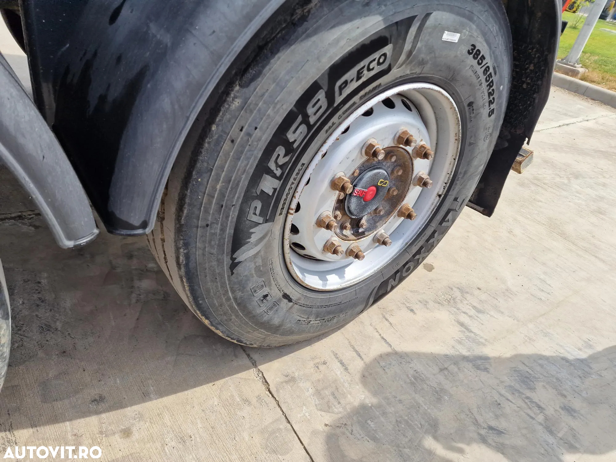 Meiller 28mc, axa liftabila, scena vizitare, 6,3t, picioare sprijin 21900 Eur+Tva,  anvelope 60% ok, frane disc, bara protectie spate, prelata, otel Hardox, STARE FOARTE BUNA, posibilitate leasing 4 ani, 21.900 EUR+Tva - 11