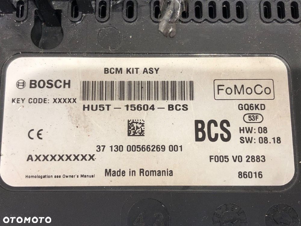 MODUŁ INTERFEJSU BLUETOOTH  FORD ECOSPORT 2011 - 2022 1.0 EcoBoost 92 kW [125 KM] benzyna 2013 - - 5