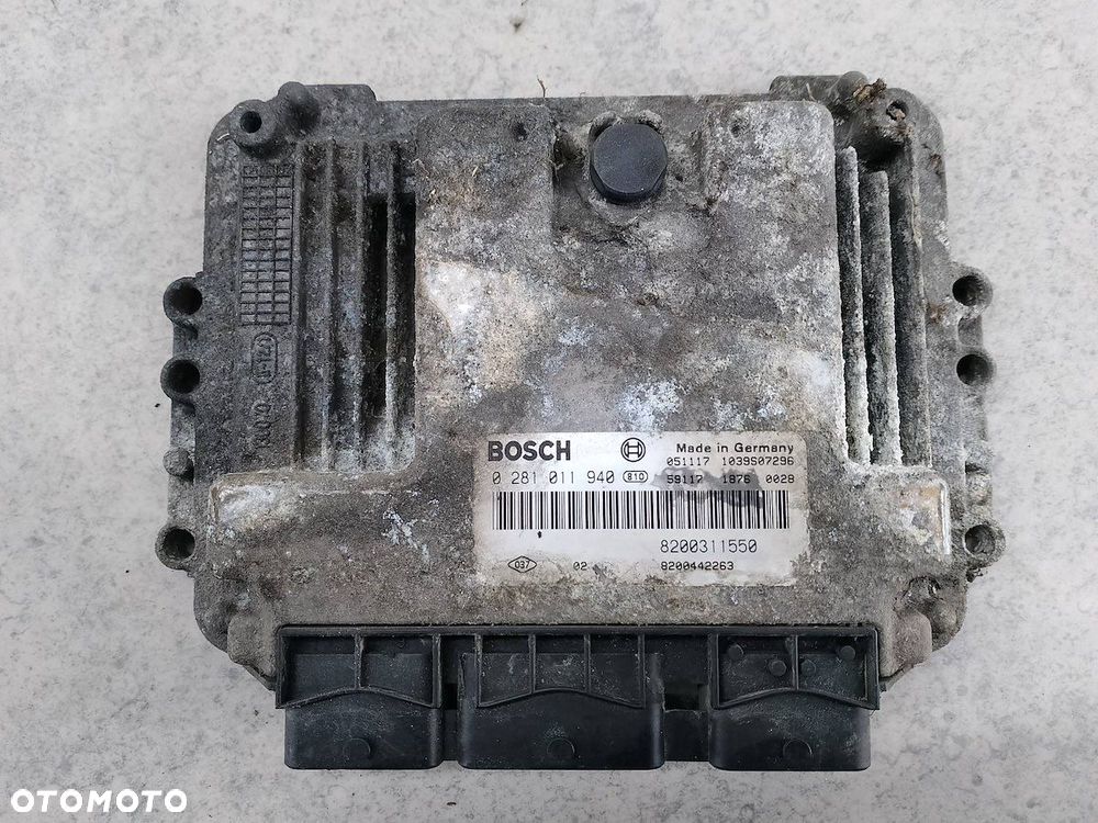 KOMPUTER, STEROWNIK RENAULT MASTER II FL 8200442263 8200311550 2.5 DCI - 2