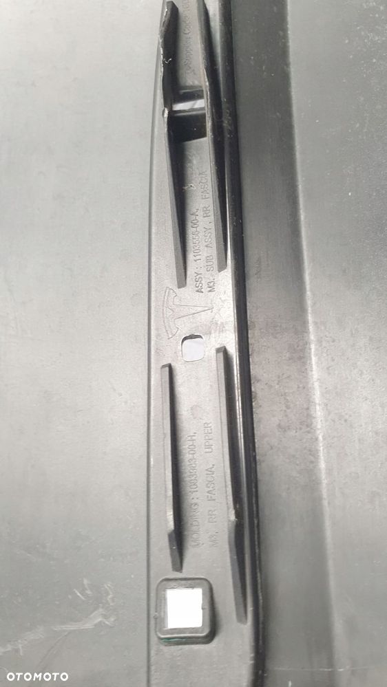 tesla model 3 zderzak tył tylny - 9