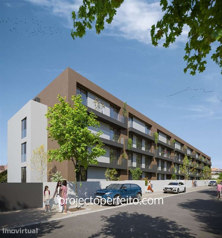 Apartamento T2 para venda em Arcozelo, último andar com terraço/varand - Grande imagem: 4/11