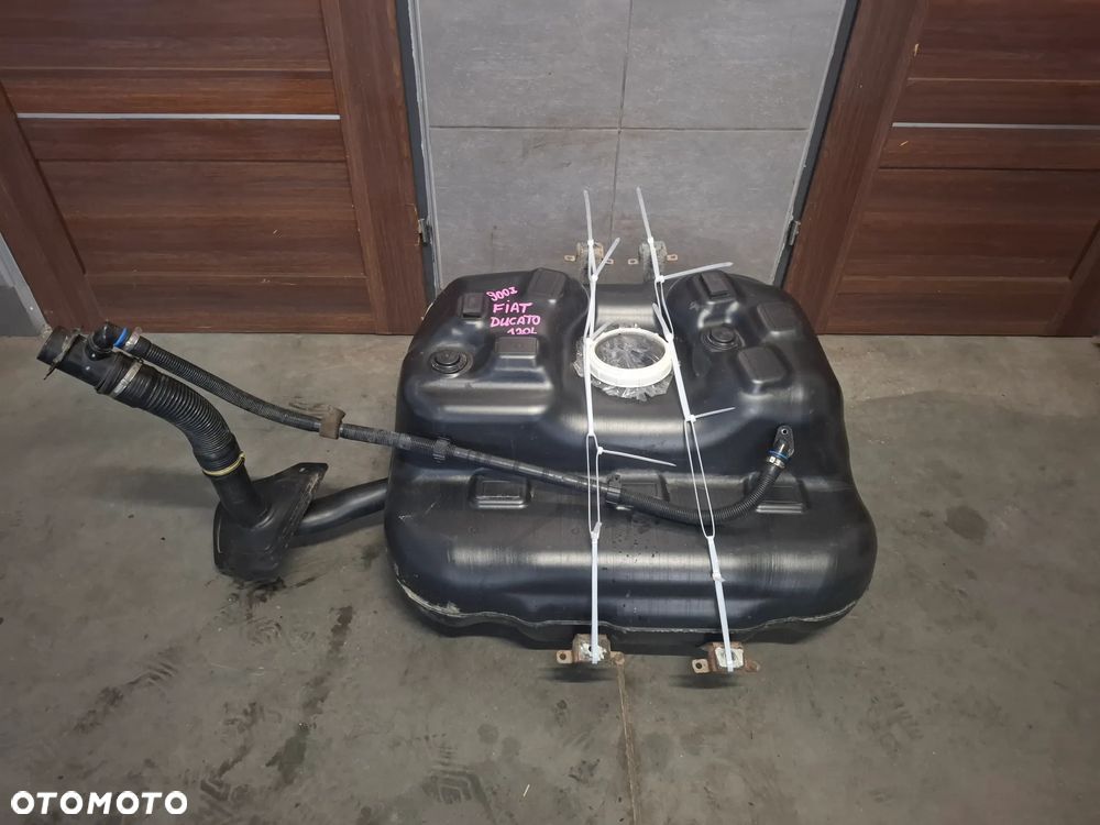 Zbiornik paliwa bak 120 litrów Fiat Ducato III mocowania - 1
