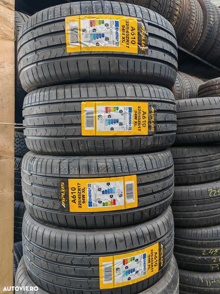 4 anvelope 225/45 R17 Aplus, NOI! - 1