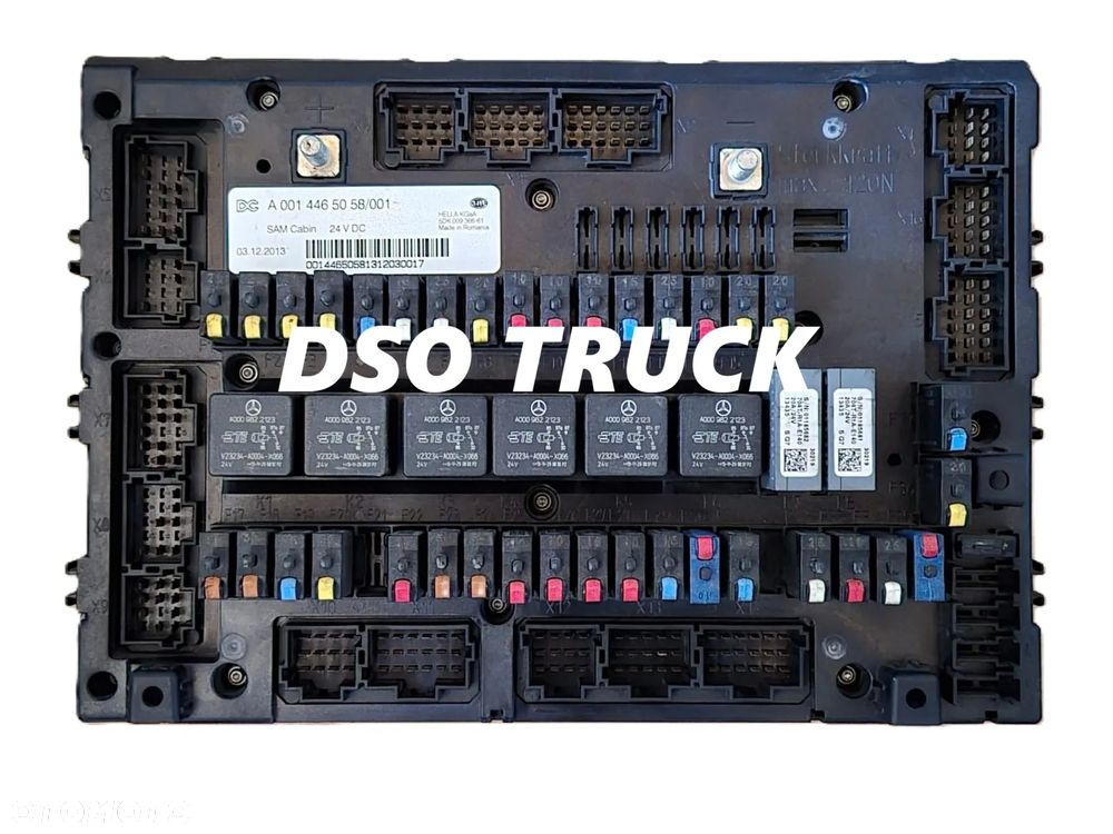 A0014464858 A0014465058 Skrzynka Tablica Modul Plyta bezpiecznikow MERCEDES MP4 - 4