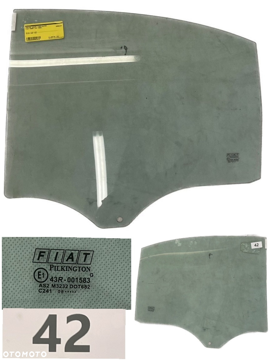 Szyba prawa lewa przód tył tylna SEAT IBIZA || 3 drzwi 96-01r SEAT LEON I Toledo II 99-06r Fiat Panda II 03-12r Peugeot 407 04-11r Suzuki Alto V 98-04r Partner Berlingo 96-10r VOLVO S40 95-04r VW BORA GOLF IV KOMBI 97-04r BMW 3 E46 Lift 1998-2007r - 4