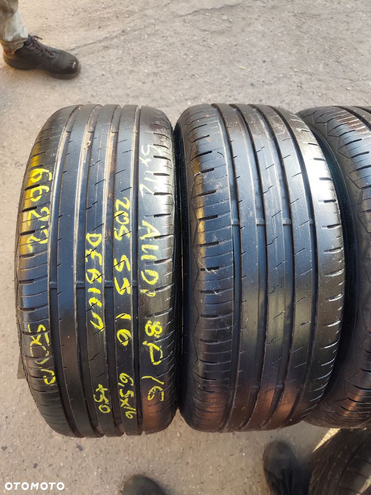 5x112 Alufelgi Felgi Aluminiowe Oryginalne 16 Koła Letnie Lato AUDI A3 8P 8P0 A4 B5 B6 A6 C5 VW SEAT SKODA 6,5mm 22r. Legnica ALU-RAD 205/55 - 18