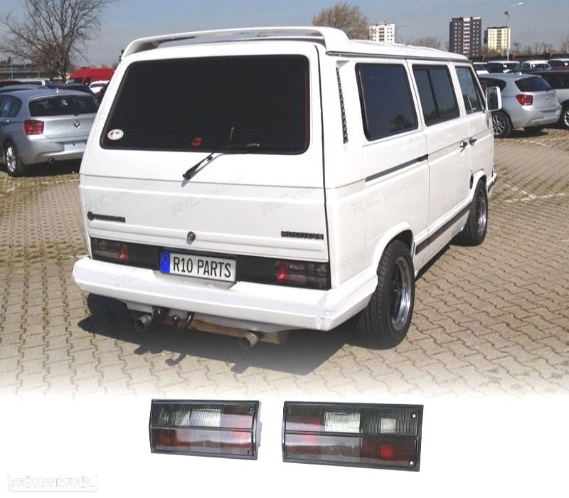 FAROLINS TRASEIROS VOLKSWAGEN VW T3 79-91 ESCURECIDOS - 1