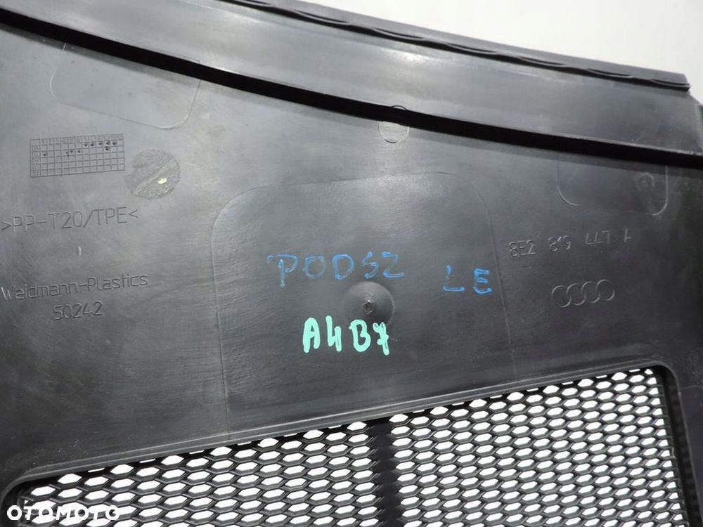 OSŁONA PODSZYBIA FILTRA KABINOWEGO AUDI A4 B7 - 5