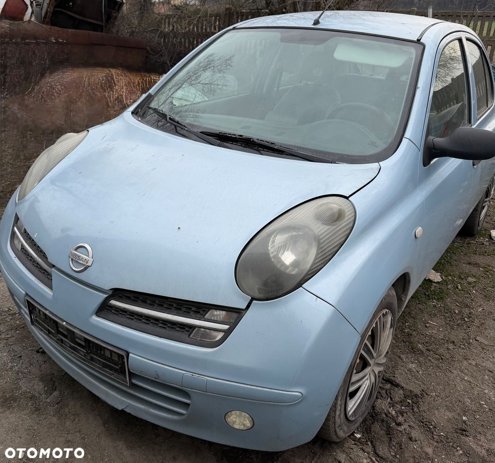 Nissan Micra K12 1.2 Benzyna 80KM na CZĘŚCI | Błękitny Baby Blue | Silnik CR12DE