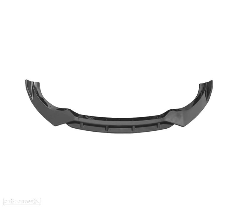 SPOILER LIP BMW X3 G01 18-20 LOOK M PRETO BRILHANTE - 2
