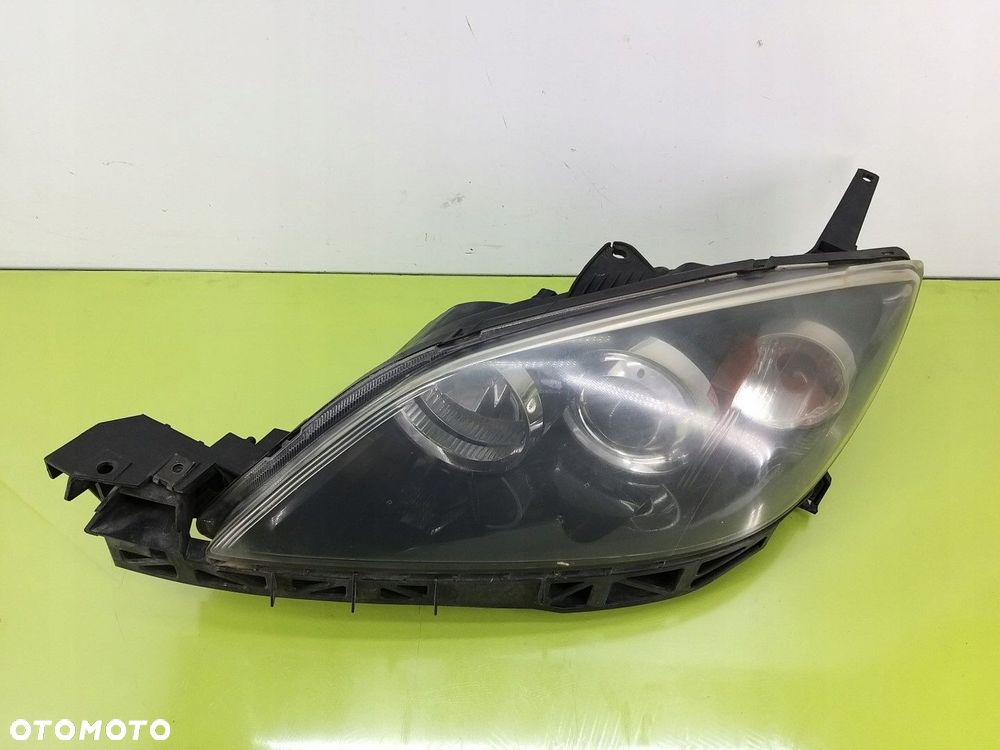Reflektor lampa przód lewa Mazda 3 I 2003-2009 BP4K50161LH ORYGINAŁ - 4