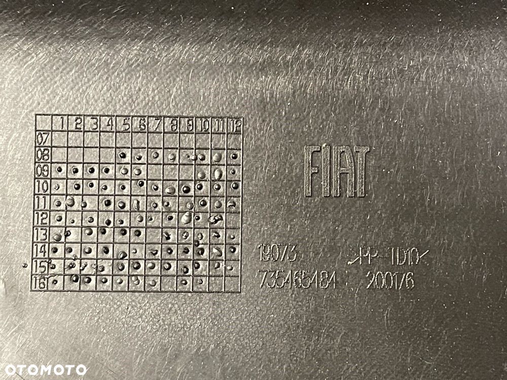 NOWY ORYGINALNY ZDERZAK PRZEDNI PRZÓD FIAT 500 ABARTH 07-15 735465484 - 13