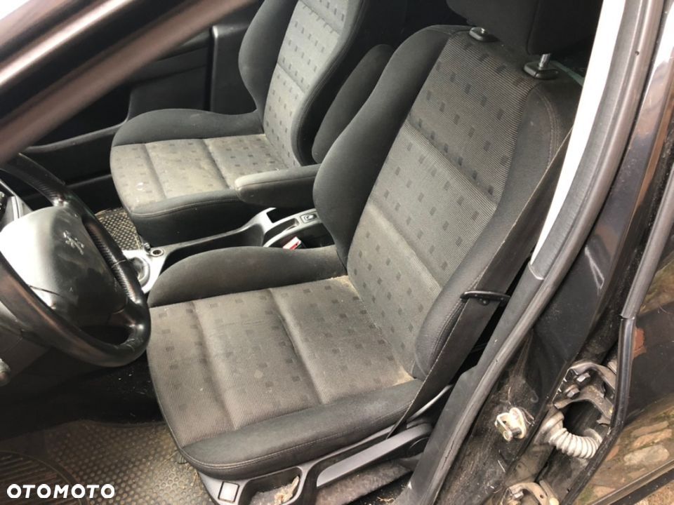 PEUGEOT 307 SW LIFT FOTEL PRZÓD PRAWY GRZANY PODŁOKIETNIK - 1
