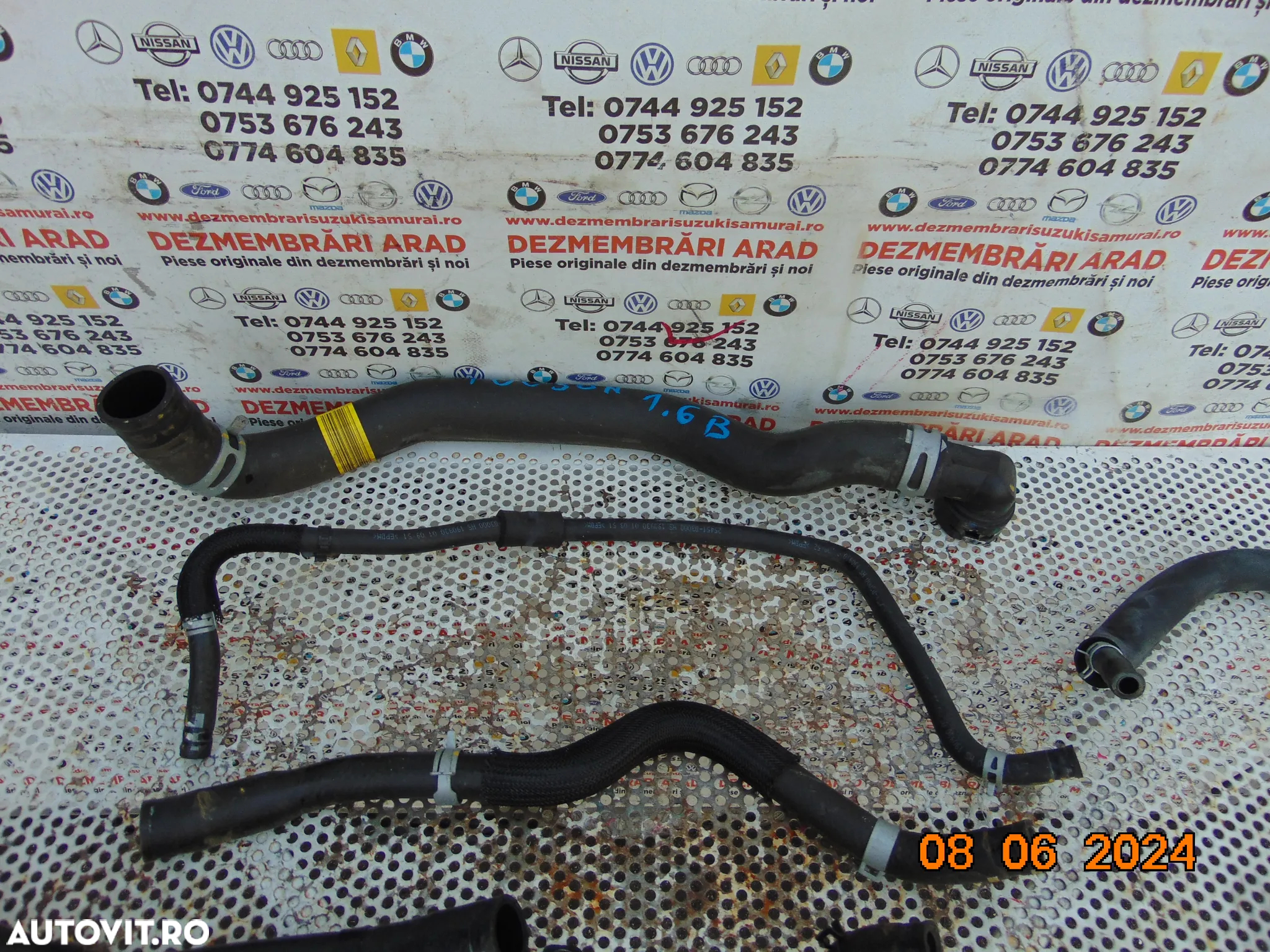 Furtun apa racire Hyundai Tucson 1.6 benzina Kia sportage 2014-2020 furtune racire apa motor - 7