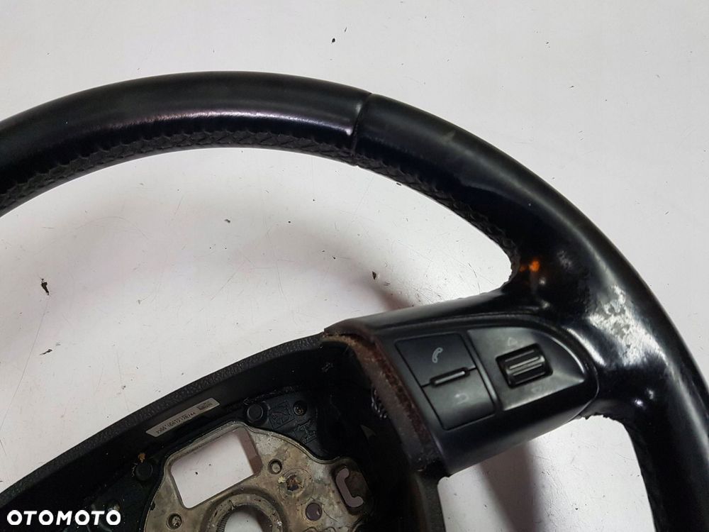 SKODA SUPERB 2 II 3T 08-12r KIEROWNICA SKÓRZANA 3T0419091K - 6