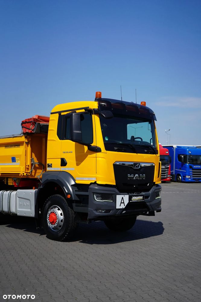 MAN TGS / 26.430 / EURO 6 / WYWROTKA / 6 X 6 / HYDROBURTA - 30
