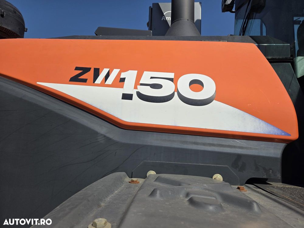 Hitachi ZW150-6, 2018, 5.304h, 21.348km, cupa 2,5mc, Masa 14 tone, cupla rapida, anv Michelin 80% ok, cantar, camera spate masalier, FULL OPTION, filtru suplimentar, Aer cond, rulat in Germania, posibilitate leasing, STARE FOARTE BUNA-PROMOTIE 69.900 EUR+Tva - 18