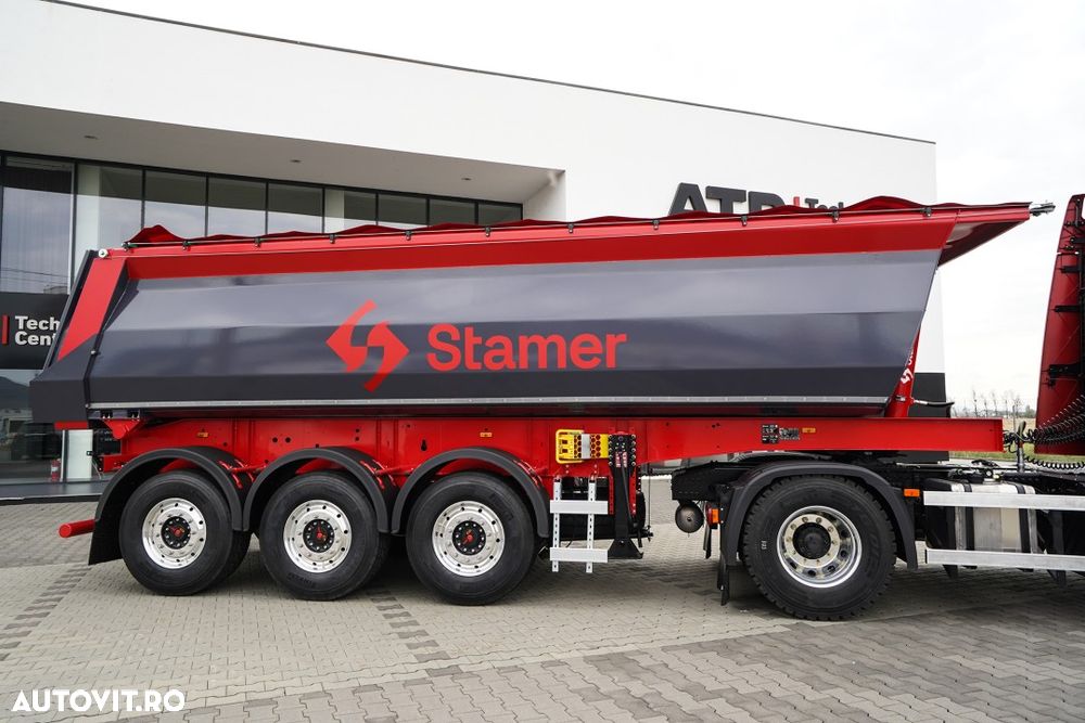 Stamer 3SMR1 Semiremorca basculabila 3 axe 25mc - 1